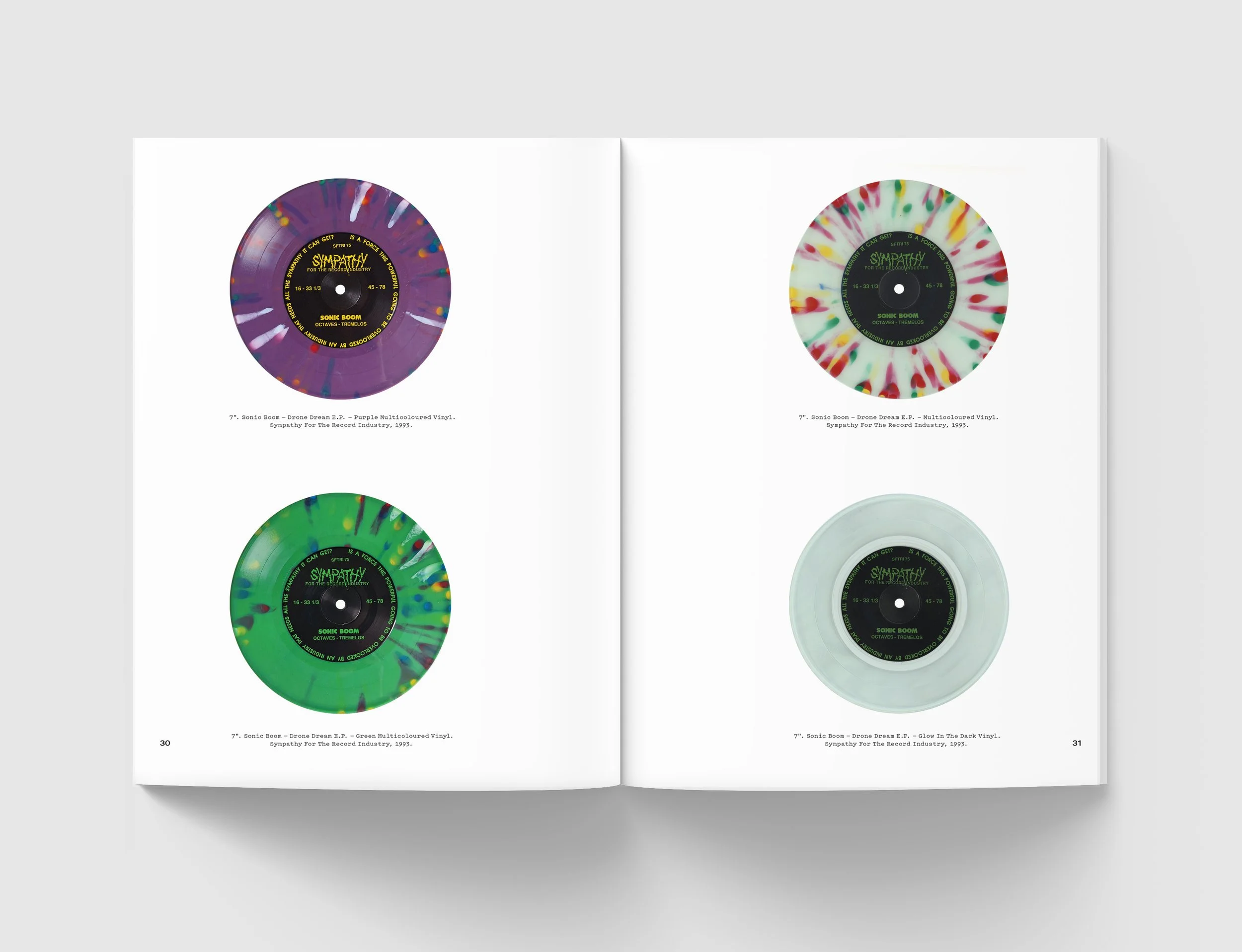Sonic Boom / Spectrum / E.A.R. Vinyl by Danny Passarella — Passarella
